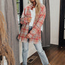 Snow In West Village Flannel In Pink Image - 1