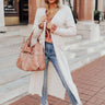 Warm Soul Duster Cardigan In Birch Image - 1