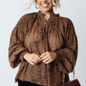 Nights In LA Leopard Top Curves Image - 1