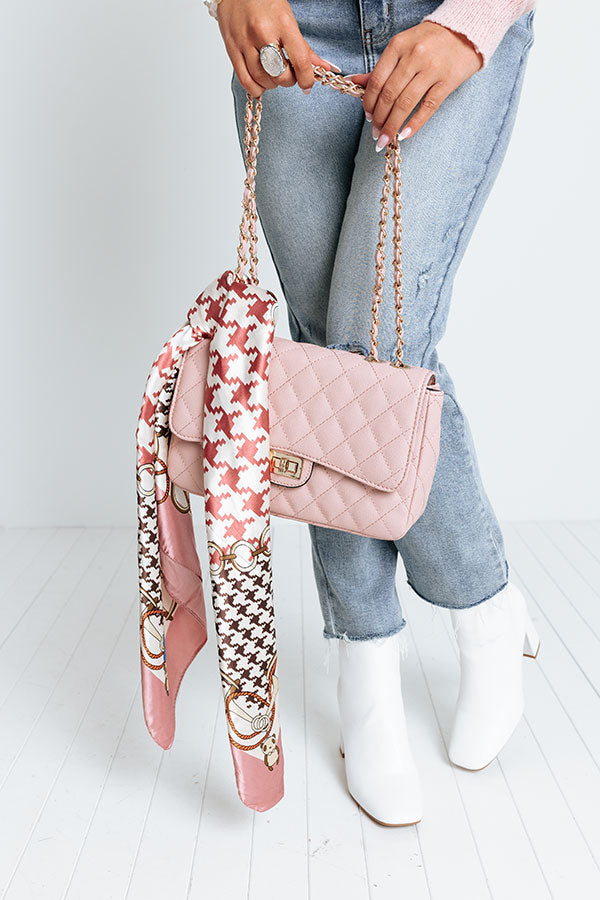 Living In Style Scarf In Blush Image - 1
