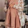 Hot Cocoa And Kisses Scarf In Blush Image - 1