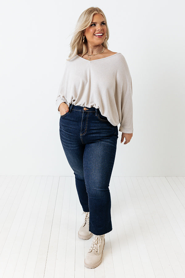 Calm And Curious Shift Top In Birch Curves Image - 2