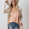 Smiley Face Graphic Tee Image - 1