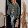 The Enna Jacket In Teal Image - 1