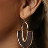 Thankful Thoughts Earrings In Espresso Image - 1