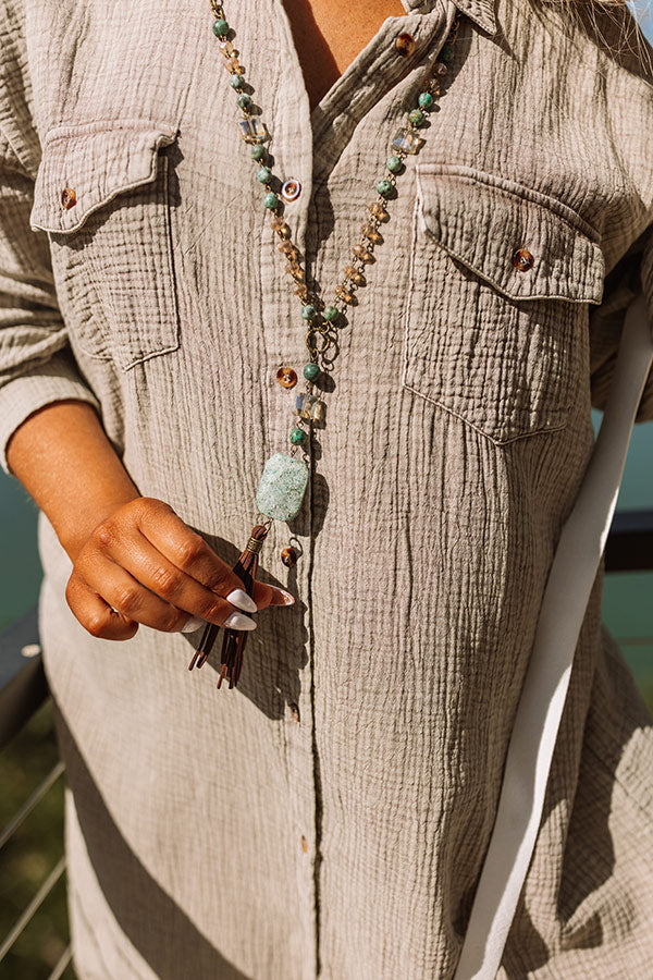 Encouragement Semi Precious Necklace