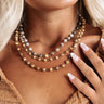 Coffee Blend Layered Necklace Image - 1
