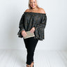 Concert Kisses Leopard Shift Top Curves Image - 1