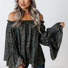 Concert Kisses Leopard Shift Top Image - 1