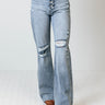 KanCan The Stetson High Waist Distressed Flare Image - 1