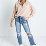 Show Notes Shift Top In Iced Latte Image - 1