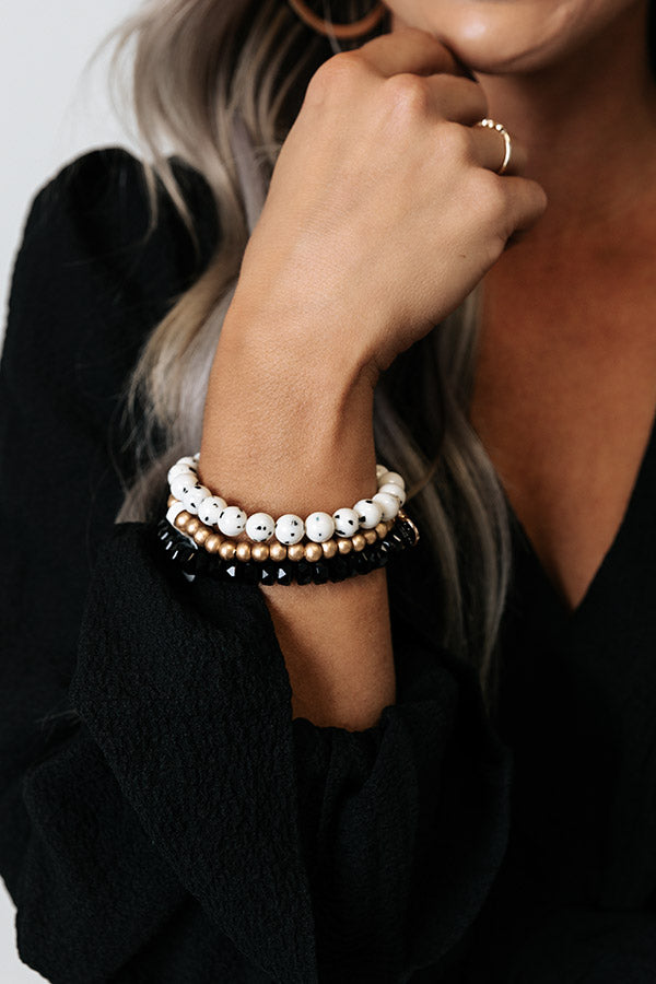 The Desi Stretchy Stack Bracelet Set Image - 2