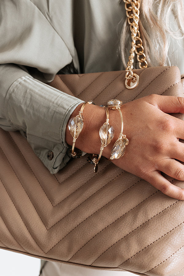 The Olive Bangle Bracelet