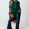 Learn Something New Shift Top In Hunter Green Image - 1