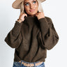 Quick Trip To Brooklyn Sweater In Martini Olive Image - 1