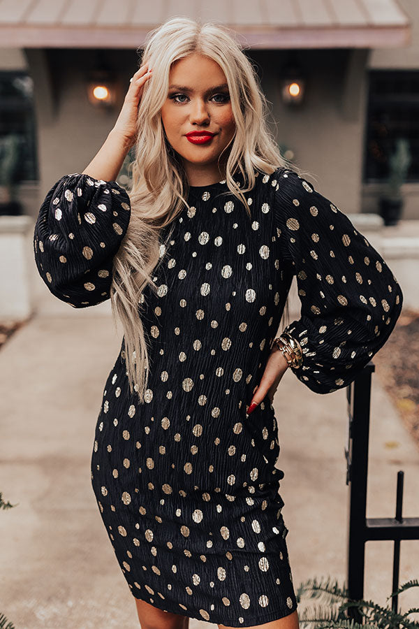 Living The Good Life Polka Dot Dress Image - 4