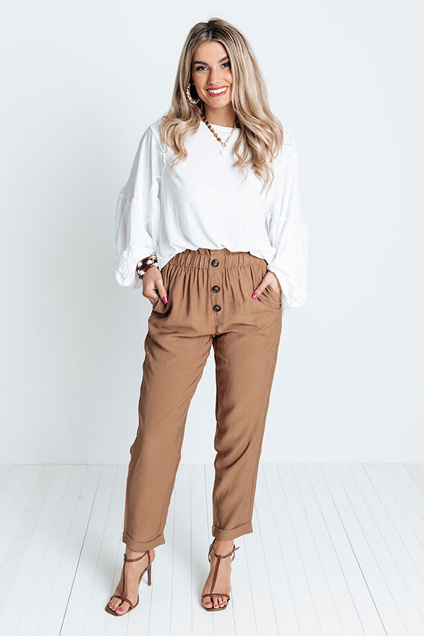 Cool Ambitions High Waist Pants
