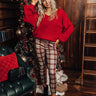 Aspen All Over Knit Sweater In Red Image - 1