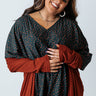 Wine In Napa Babydoll Top Curves Image - 1