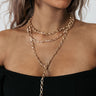Let's Link Layered Necklace Image - 1