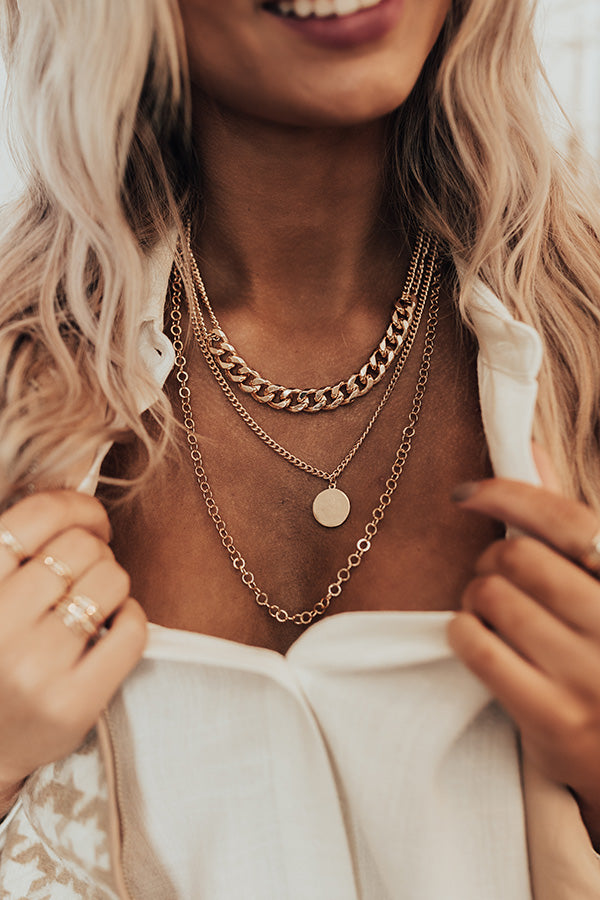 Make It Better Layered Necklace Image - 1