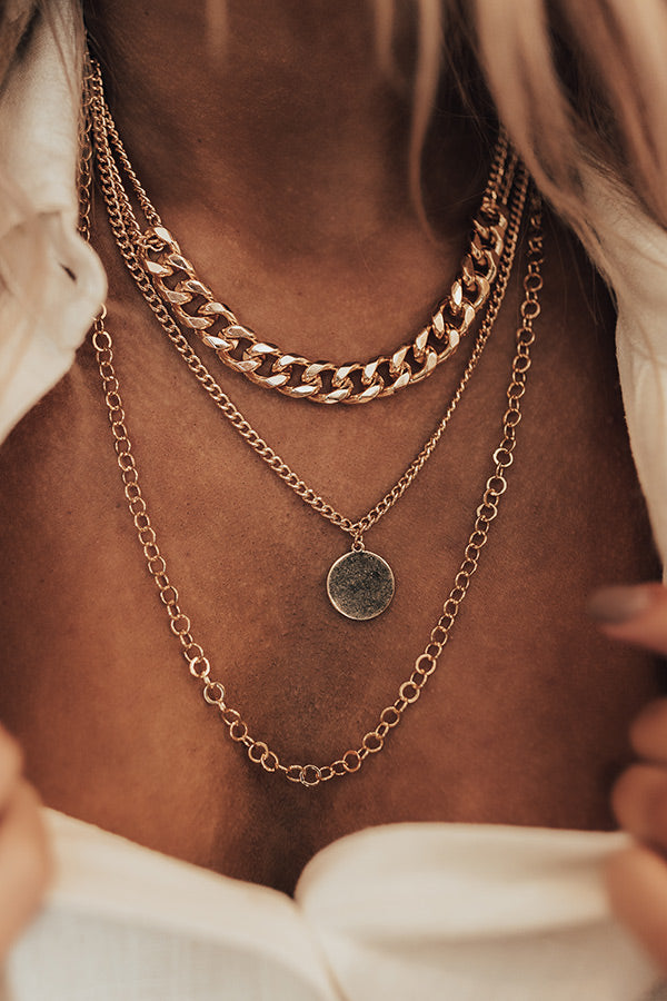 Make It Better Layered Necklace Image - 2