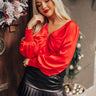 Chic Sweetheart Top in Red Image - 1