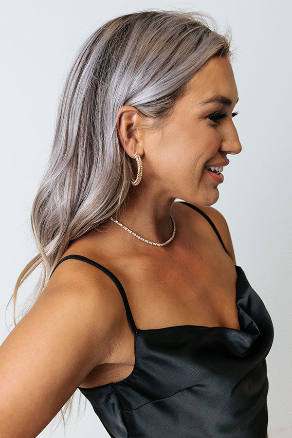 Heart To Heart Hoop Earrings