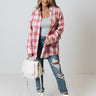 Flannel Fave Button Up In Pink Image - 1