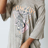 Long Live Rock 'N' Roll Mineral Wash Graphic Tee Image - 1