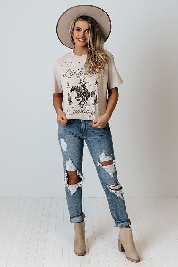 Long Live Cowboys Graphic Tee Image - 1
