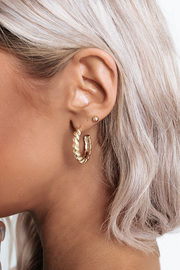 Take In The Sights Hoop Earrings Image - 2
