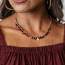Tucked Away Necklace In Merlot Image - 1