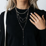 Vespa Getaway Layered Necklace In Silver Image - 1