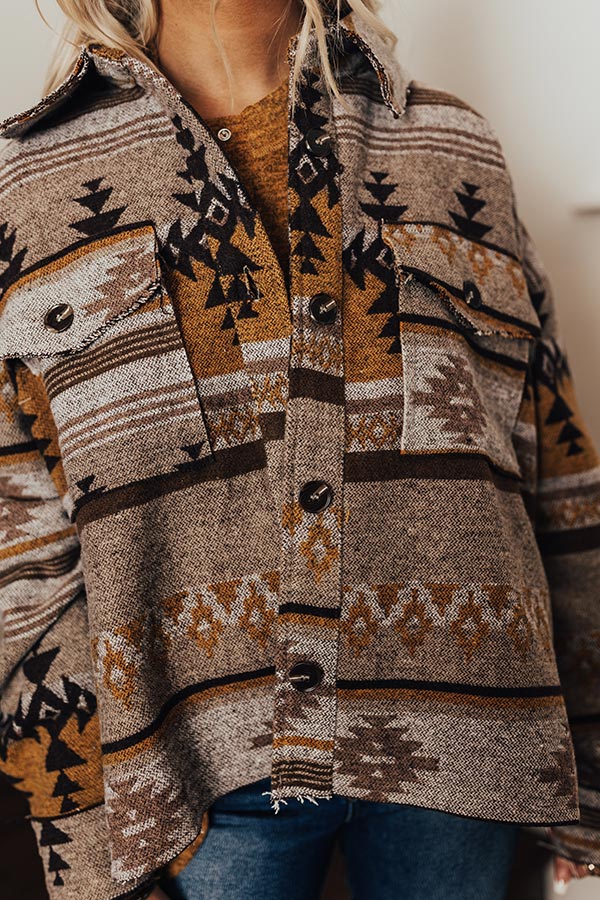 Writers Retreat Jacket In Mocha Image - 2