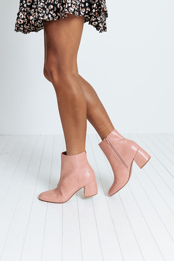 Davinna Faux Leather Bootie Image - 2