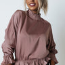 Stating Facts Shift Top In Dusty Purple Image - 1