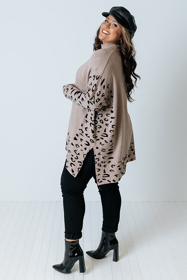 Make Way For Wonderful Sweater In Mocha Curves Image - 2