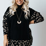 Make Way For Wonderful Sweater In Black Curves Image - 1