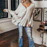 Patio Date Babydoll Top In Light Beige Image - 1