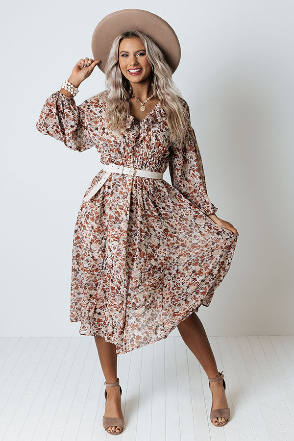 Wayside Floral Midi Image - 1