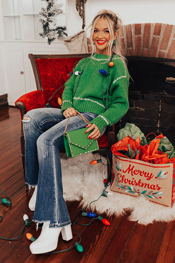Flurry Factor Crop Sweater Image - 1