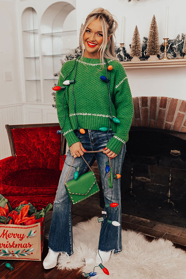 Flurry Factor Crop Sweater Image - 2