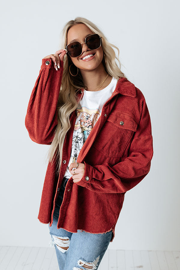 Signature Move Corduroy Jacket