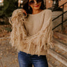 Stolen Romance Knit Sweater In Beige Image - 1