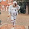 Major Win Distressed Joggers In Grey Image - 1