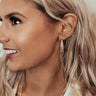 Celebrity Chic Hoop Earrings Image - 1