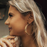 Anything Is Possible Hoop Earrings Image - 1