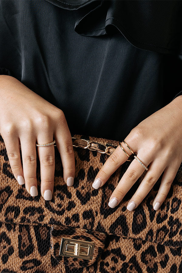 Kendra Scott Livy Ring Set Of 3 In Gold - Impressions Online Boutique