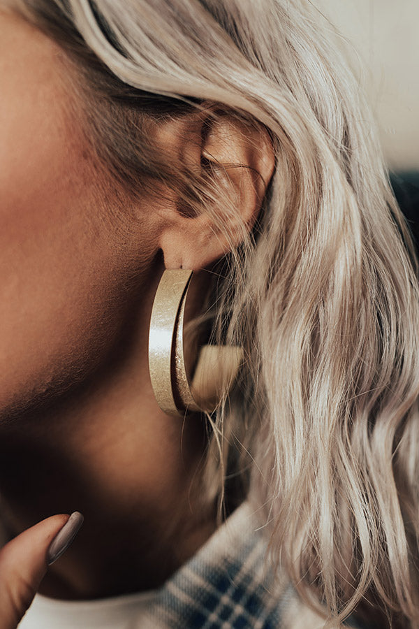 London Proper Hoop Earrings Image - 2